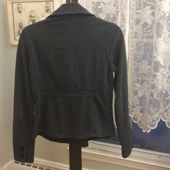 Aeropostale gray women’s cotton coat. S/P - Picture 5 of 7